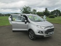 USED 2018 67 FORD ECOSPORT 1.0T EcoBoost Titanium SUV 5dr Petrol Manual Euro 6 (s/s) (125 ps) 2018 10 SERVICE STAMPS 2 KEYS