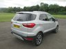 USED 2018 67 FORD ECOSPORT 1.0T EcoBoost Titanium SUV 5dr Petrol Manual Euro 6 (s/s) (125 ps) 2018 10 SERVICE STAMPS 2 KEYS