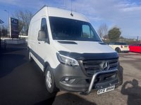 USED 2021 MERCEDES-BENZ SPRINTER 2.0 317 CDI Progressive Panel Van 5dr Diesel Manual RWD L2 H2 Euro 6 (s/s) (170 ps) 1 OWNER FSH LED HEADLIGHTS