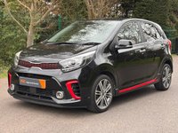USED 2018 68 KIA PICANTO 1.0 T-GDi GT-Line S Hatchback 5dr Petrol Manual Euro 6 (99 bhp) GOOD HISTORY/FULL LEATHER/2 KEYS