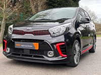 USED 2018 68 KIA PICANTO 1.0 T-GDi GT-Line S Hatchback 5dr Petrol Manual Euro 6 (99 bhp) GOOD HISTORY/FULL LEATHER/2 KEYS