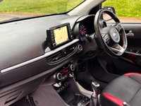 USED 2018 68 KIA PICANTO 1.0 T-GDi GT-Line S Hatchback 5dr Petrol Manual Euro 6 (99 bhp) GOOD HISTORY/FULL LEATHER/2 KEYS