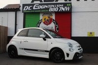 USED 2019 19 ABARTH 595 1.4 T-Jet 70th Hatchback 3dr Petrol Manual Euro 6 (145 ps) GLOSS BLACK ALLOYS --- GLOSS BLACK ABARTH SIDE STRIPE