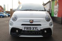 USED 2019 19 ABARTH 595 1.4 T-Jet 70th Hatchback 3dr Petrol Manual Euro 6 (145 ps) GLOSS BLACK ALLOYS --- GLOSS BLACK ABARTH SIDE STRIPE
