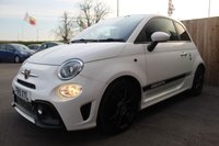 USED 2019 19 ABARTH 595 1.4 T-Jet 70th Hatchback 3dr Petrol Manual Euro 6 (145 ps) GLOSS BLACK ALLOYS --- GLOSS BLACK ABARTH SIDE STRIPE