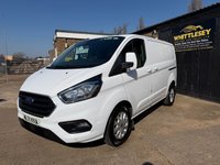 USED 2021 71 FORD TRANSIT CUSTOM 2.0 300 EcoBlue Limited Panel Van 5dr Diesel Auto L1 H1 Euro 6 (s/s) (130 ps) Automatic 1 owner from new low mileage