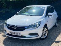 USED 2017 67 VAUXHALL ASTRA 1.6 CDTi ecoFLEX Design Hatchback 5dr Diesel Manual Euro 6 (s/s) (110 ps) 2 Owners & Full Service History