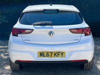 USED 2017 67 VAUXHALL ASTRA 1.6 CDTi ecoFLEX Design Hatchback 5dr Diesel Manual Euro 6 (s/s) (110 ps) 2 Owners & Full Service History