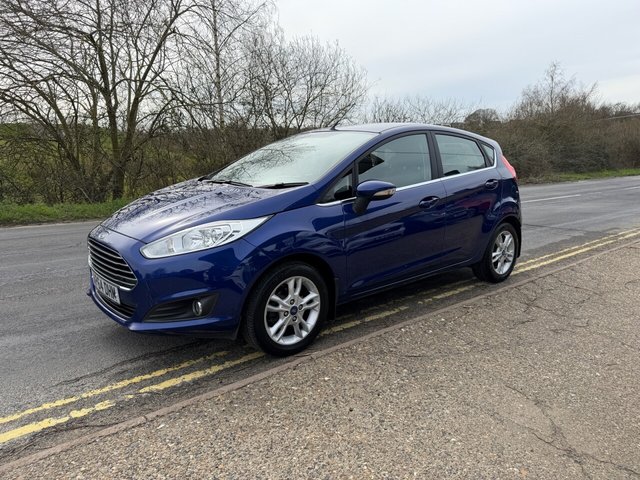 2015 FIESTA 1.0T ECOBOOST ZETEC HATCHBACK 5DR PETROL MANUAL EURO 5 S S 100... photo