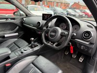 USED 2014 14 AUDI S3 2.0 TFSI Sportback 5dr Petrol Manual quattro Euro 6 (s/s) (300 ps) SERVICE HISTORY, LEATHER,18" WHEELS