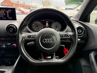 USED 2014 14 AUDI S3 2.0 TFSI Sportback 5dr Petrol Manual quattro Euro 6 (s/s) (300 ps) SERVICE HISTORY, LEATHER,18" WHEELS