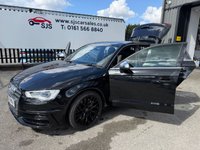 USED 2014 14 AUDI S3 2.0 TFSI Sportback 5dr Petrol Manual quattro Euro 6 (s/s) (300 ps) SERVICE HISTORY, LEATHER,18" WHEELS