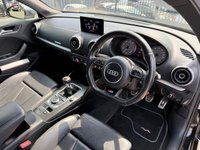 USED 2014 14 AUDI S3 2.0 TFSI Sportback 5dr Petrol Manual quattro Euro 6 (s/s) (300 ps) SERVICE HISTORY, LEATHER,18" WHEELS