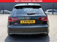 USED 2014 14 AUDI S3 2.0 TFSI Sportback 5dr Petrol Manual quattro Euro 6 (s/s) (300 ps) SERVICE HISTORY, LEATHER,18" WHEELS