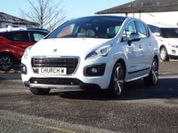 USED 2016 66 PEUGEOT 3008 1.6 BlueHDi Allure SUV 5dr Diesel EAT Euro 6 (s/s) (120 ps) RESERVE ME NOW