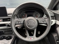 USED 2018 68 AUDI A4 1.4 TFSI S line Saloon 4dr Petrol S Tronic Euro 6 (s/s) (150 ps) 2 Owners, 7 services, Front & Rear Sensors, Tinted windows, Heated Wingmirrors, Rear Camera, Voice Commmand, Sat Nav, Apple Carplay, Android Auto, Upgraded Alloys, Heated Seats, Alcantara & Leather Seats, Lumbar Support