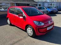 USED 2015 65 VOLKSWAGEN UP! 1.0 Move up! Hatchback 5dr Petrol Manual Euro 6 (60 ps) Euro 6 &ndash; ULEZ compliant - USB Connectivity - Air Conditioning - Electric Front Windows - Remote Central Locking - Height Adjustable Driver&rsquo;s Seat.