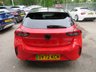 USED 2022 72 VAUXHALL Corsa Electric 50kWh Anniversary Edition Hatchback 5dr Electric Auto (136 ps) 2022 (72 plate) Vauxhall Corsa Electric 50kWh Anniversary Edition 5 Door Automatic Hatchback finished in Record Red with Jet Black Chequered Fabric with Red Stitching