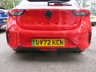 USED 2022 72 VAUXHALL Corsa Electric 50kWh Anniversary Edition Hatchback 5dr Electric Auto (136 ps) 2022 (72 plate) Vauxhall Corsa Electric 50kWh Anniversary Edition 5 Door Automatic Hatchback finished in Record Red with Jet Black Chequered Fabric with Red Stitching