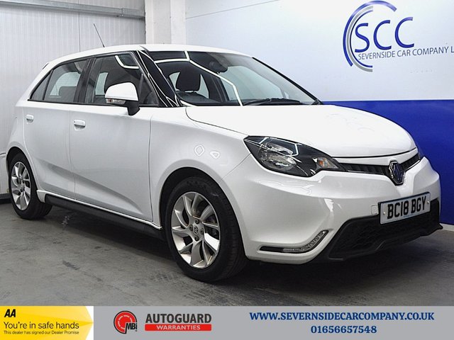 2018 18 MG MG3 1.5 VTi-TECH 3Form Sport Hatchback 5dr Petrol Manual Euro 6 (s/s) (106 ps)