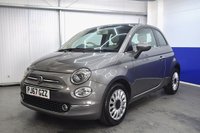 USED 2017 67 FIAT 500 1.2 Lounge Hatchback 3dr Petrol Manual Euro 6 (s/s) (69 bhp) Panoramic Roof - Bluetooth - Parking Sensors - DAB Radio
