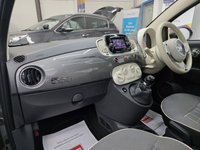 USED 2017 67 FIAT 500 1.2 Lounge Hatchback 3dr Petrol Manual Euro 6 (s/s) (69 bhp) Panoramic Roof - Bluetooth - Parking Sensors - DAB Radio