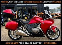 USED 2010 60 HONDA VFR1200F - BUY ONLINE 24 HRS A DAY - FINANCE AVAILABLE - ALL TYPES OF CREDIT ACCEPTED WITH FULL LUGGAGE, READY TO TOUR