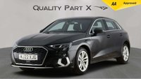 USED 2022 22 AUDI A3 1.4 TFSIe 40 Sport Sportback S Tronic Euro 6 (s/s) 5dr 13kWh 1 OWNER, FSH, CAR PLAY, SATNAV