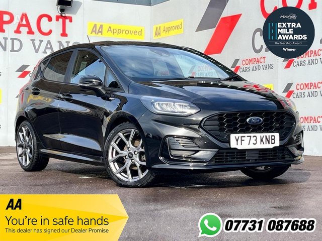 View our Ford Fiesta 1.0T EcoBoost MHEV ST-Line Edition Hatchback 5dr Petrol Manual Euro 6 (s/s) (125 ps)