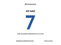 USED 2016 66 VOLKSWAGEN TRANSPORTER SHUTTLE 2.0 TDI BlueMotion Tech SE Minibus Double Cab 5dr Diesel Manual FWD LWB Euro 6 (s/s) (102 ps) 