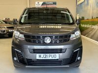 USED 2021 21 VAUXHALL VIVARO 2.0 Turbo D 3100 Sportive Panel Van 5 Door Diesel Manual Grey L2 H1 Euro 6 1 Owner from New DAB RADIO+PRIV GLASS+PARK SENSORS