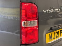 USED 2021 21 VAUXHALL VIVARO 2.0 Turbo D 3100 Sportive Panel Van 5 Door Diesel Manual Grey L2 H1 Euro 6 1 Owner from New DAB RADIO+PRIV GLASS+PARK SENSORS