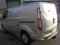 USED 2023 23 FORD TRANSIT CUSTOM 2.0 300 EcoBlue Limited Panel Van 5dr Diesel Manual L1 H1 Euro 6 (s/s) (130 ps) Van Air Con, 51000 miles, Service History