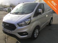 2023 FORD TRANSIT CUSTOM 2.0 300 EcoBlue Limited Panel Van 5dr Diesel Manual L1 H1 Euro 6 (s/s) (130 ps) Van &pound;18495.00