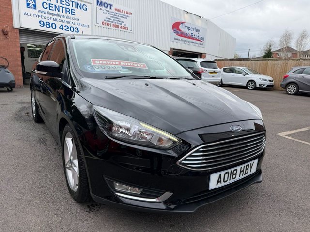 FORD FOCUS 2018 1.0T ECOBOOST TITANIUM HATCHBACK 5DR PETROL MANUAL EURO 6 S S...