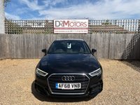 USED 2018 68 AUDI A3 1.0 TFSI 30 S line Sportback 5dr Petrol Manual Euro 6 (s/s) (116 ps) ** WE OFFER FINANCE ON THIS CAR **