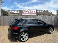 USED 2018 68 AUDI A3 1.0 TFSI 30 S line Sportback 5dr Petrol Manual Euro 6 (s/s) (116 ps) ** WE OFFER FINANCE ON THIS CAR **