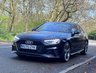 USED 2020 70 AUDI A4 2.0 TFSI 40 Black Edition Saloon 4dr Petrol S Tronic Euro 6 (s/s) (190 ps) 360 CAMERAS, 19 INCH ALLOYS