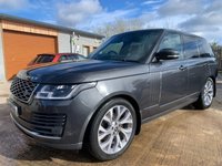 USED 2018 18 LAND ROVER RANGE ROVER 3.0 SD V6 Vogue SUV 5dr Diesel Auto 4WD Euro 6 (s/s) (275 ps) Big spec, low miles and Main Dealer History!