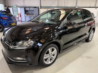 USED 2017 17 VOLKSWAGEN POLO 1.0 BlueMotion Tech Match Edition Hatchback 3dr Petrol Manual Euro 6 s/s 60ps First Car Finance+1F/Kpr+&pound;20RFL+DAB+Blth+Cruise+FSH+ParkAid