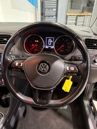 USED 2017 17 VOLKSWAGEN POLO 1.0 BlueMotion Tech Match Edition Hatchback 3dr Petrol Manual Euro 6 s/s 60ps First Car Finance+1F/Kpr+&pound;20RFL+DAB+Blth+Cruise+FSH+ParkAid