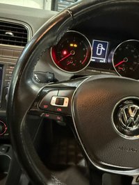 USED 2017 17 VOLKSWAGEN POLO 1.0 BlueMotion Tech Match Edition Hatchback 3dr Petrol Manual Euro 6 s/s 60ps First Car Finance+1F/Kpr+&pound;20RFL+DAB+Blth+Cruise+FSH+ParkAid