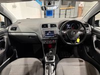 USED 2017 17 VOLKSWAGEN POLO 1.0 BlueMotion Tech Match Edition Hatchback 3dr Petrol Manual Euro 6 s/s 60ps First Car Finance+1F/Kpr+&pound;20RFL+DAB+Blth+Cruise+FSH+ParkAid