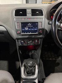 USED 2017 17 VOLKSWAGEN POLO 1.0 BlueMotion Tech Match Edition Hatchback 3dr Petrol Manual Euro 6 s/s 60ps First Car Finance+1F/Kpr+&pound;20RFL+DAB+Blth+Cruise+FSH+ParkAid