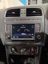 USED 2017 17 VOLKSWAGEN POLO 1.0 BlueMotion Tech Match Edition Hatchback 3dr Petrol Manual Euro 6 s/s 60ps First Car Finance+1F/Kpr+&pound;20RFL+DAB+Blth+Cruise+FSH+ParkAid