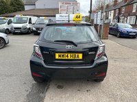 USED 2014 14 TOYOTA YARIS 1.4 D-4D Icon Plus Hatchback 5dr Diesel Manual Euro 5 (90 ps) &pound;20 ROAD TAX. REVERSE CAMERA.