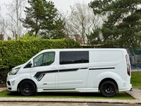 USED 2019 19 FORD TRANSIT CUSTOM 2.0  MS-RT LWB Crew Van Double Cab 5dr Diesel Auto L2 H1 Euro 6 (s/s) (5 Seat) (170 ps) WET BELT CHANGED 1 OWNER FSH NO VAT
