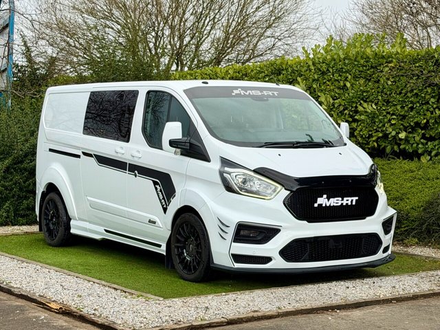 View our Ford Transit Custom 2.0  MS-RT LWB Crew Van Double Cab 5dr Diesel Auto L2 H1 Euro 6 (s/s) (5 Seat) (170 ps)