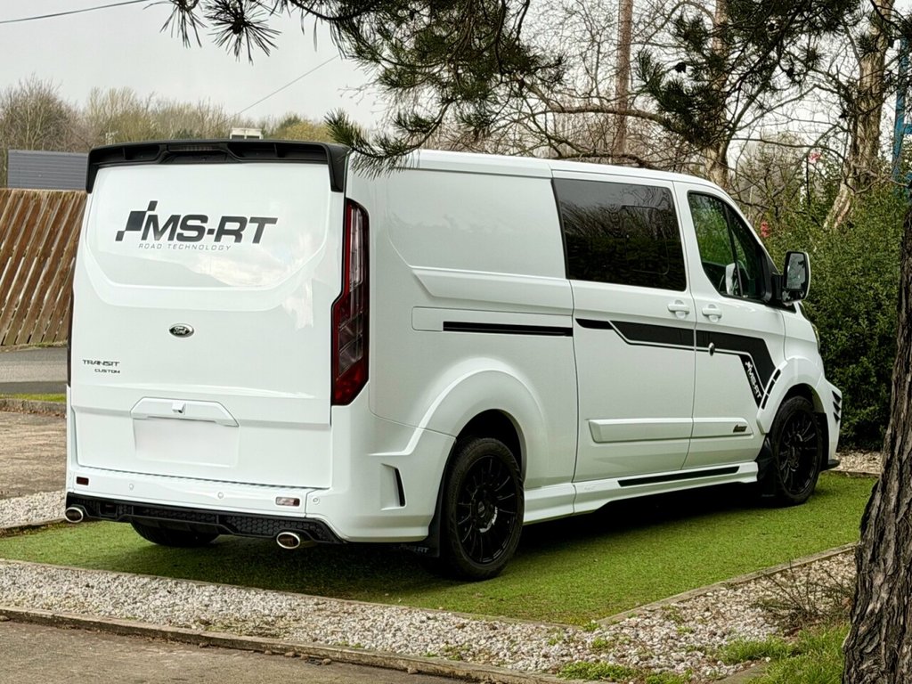USED 2019 19 FORD TRANSIT CUSTOM 2.0  MS-RT LWB Crew Van Double Cab 5dr Diesel Auto L2 H1 Euro 6 (s/s) (5 Seat) (170 ps) WET BELT CHANGED 1 OWNER FSH NO VAT