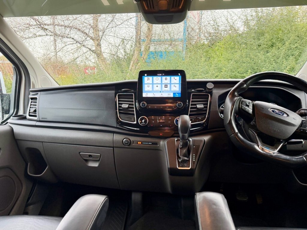 USED 2019 19 FORD TRANSIT CUSTOM 2.0  MS-RT LWB Crew Van Double Cab 5dr Diesel Auto L2 H1 Euro 6 (s/s) (5 Seat) (170 ps) WET BELT CHANGED 1 OWNER FSH NO VAT